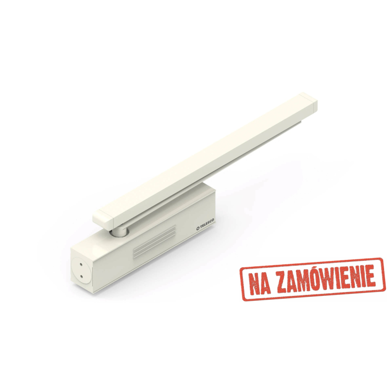 Samozamykacz Telesco PRO 6559T.PL EN2-5 z szyną ślizgową z blokadą srebrny